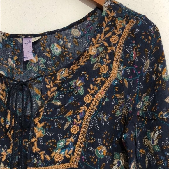 Alya boho blouse Size Xsmall - Picture 2 of 2